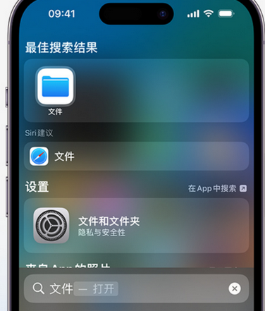 科尔沁右翼中apple维修中心分享iPhone文件应用中存储和找到下载文件