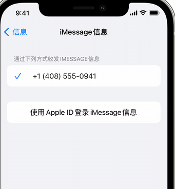 科尔沁右翼中apple维修iPhone上无法正常发送iMessage信息 