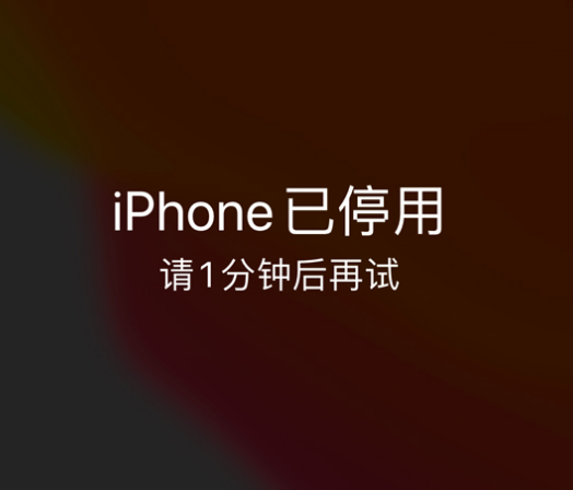 科尔沁右翼中苹果手机维修分享:iPhone 显示“不可用”或“已停用”怎么办？还能保留数据吗？ 