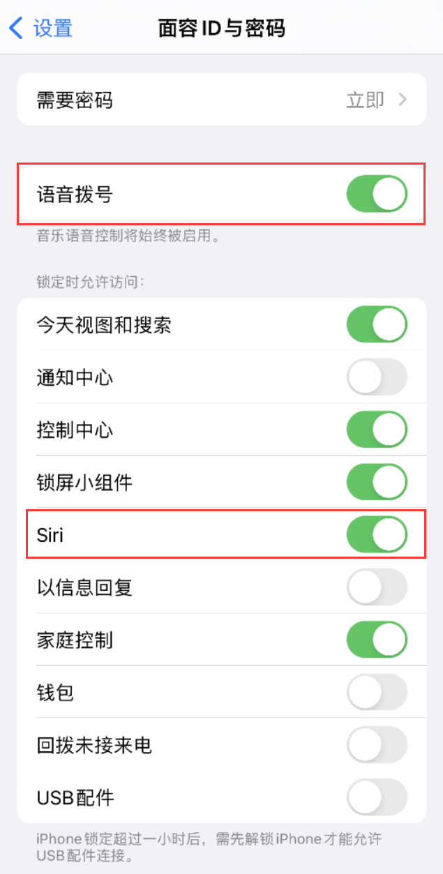 科尔沁右翼中苹果维修网点分享不解锁 iPhone 的情况下通过 Siri 拨打电话的方法 