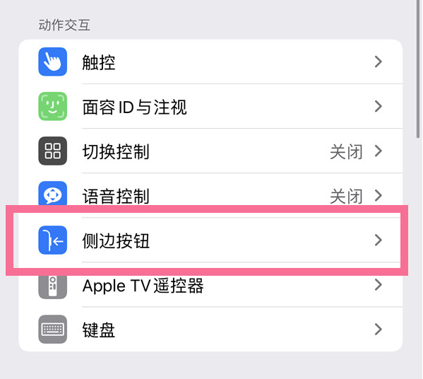 科尔沁右翼中苹果14维修店分享iPhone14 Plus侧键双击下载功能关闭方法 