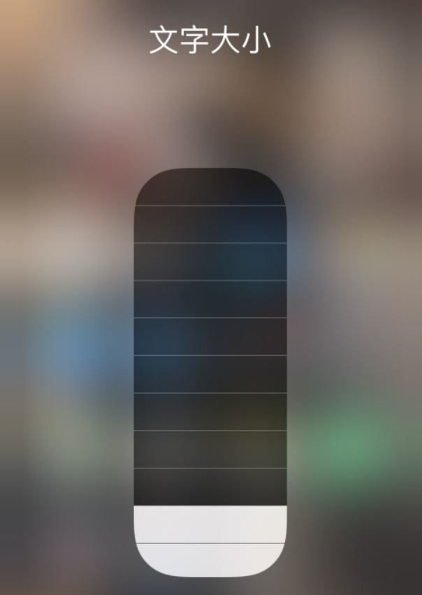 科尔沁右翼中苹果手机维修分享小技巧：在 iPhone 控制中心快速调节字体大小 